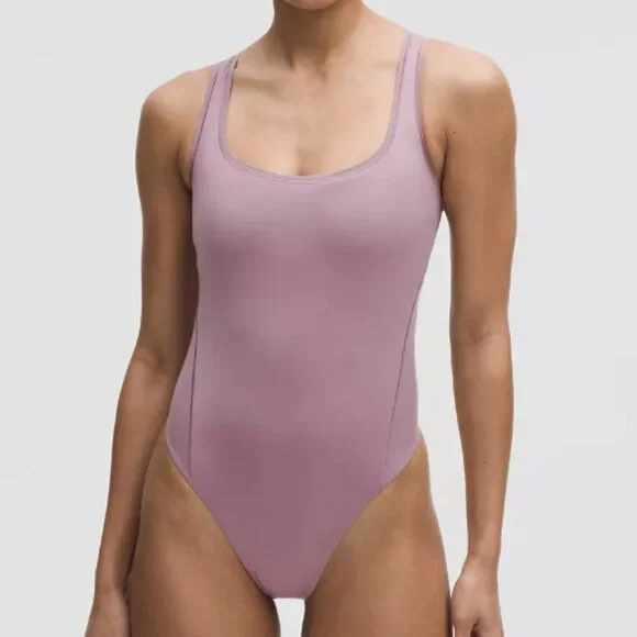 Lululemon Wundermost Ultra-Soft Nulu Square-Neck Sleeveless Bodysuit - XS - Picture 1 of 4